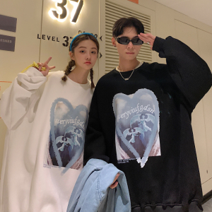 2026新款春装港风情侣卫衣女宽松韩版外套 G936 P35 男类图片