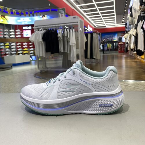 Skechers斯凯奇运动女夏季轻便跑步鞋网面透气休闲鞋129005-WMNT