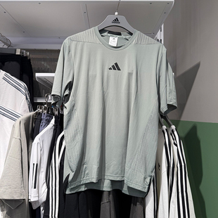 跑步运动训练半袖 Adidas阿迪达斯男25夏季 新款 速干短袖 JI8187 T恤