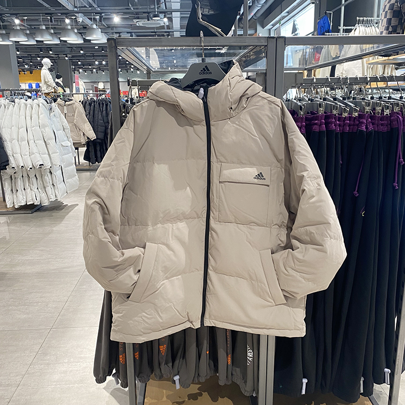 正品Adidas/阿迪达斯羽绒服男