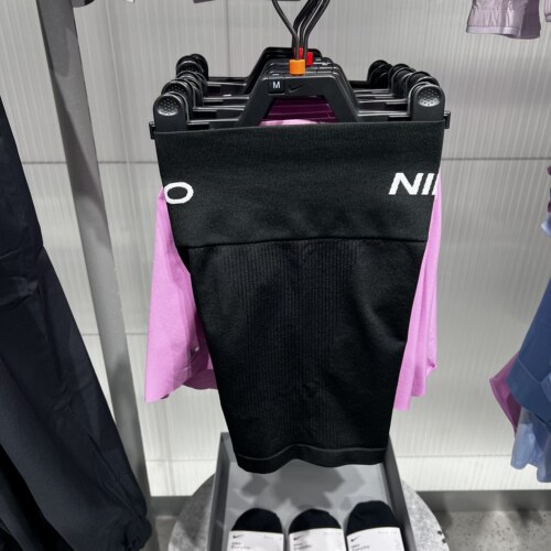 NIKE耐克女ProDri-FIT高腰运动骑行紧身短裤IV1468-010