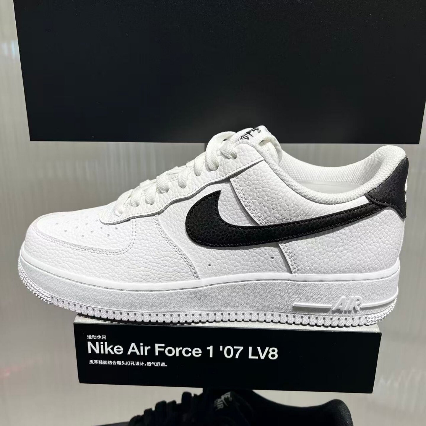 Nike耐克男鞋空军一号AF1板鞋低帮百搭耐磨休闲运动鞋CT2302-100