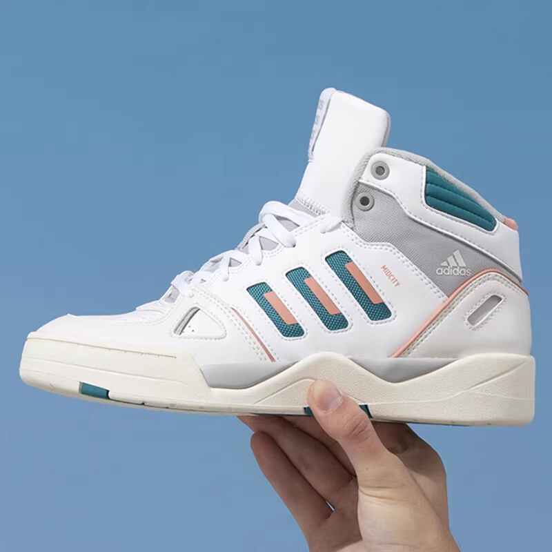 正品Adidas/阿迪达斯男子秋新款耐磨中帮休闲板鞋ID5402 ID5400