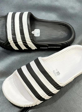 Adidas阿迪达斯三叶草ADILETTE 22男女情侣可涉水拖鞋凉拖 IF3668