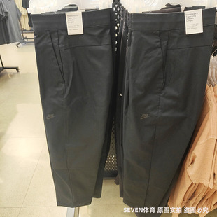 正品Nike耐克男子梭织透气运动休闲训练工装直筒九分裤DD7033-010