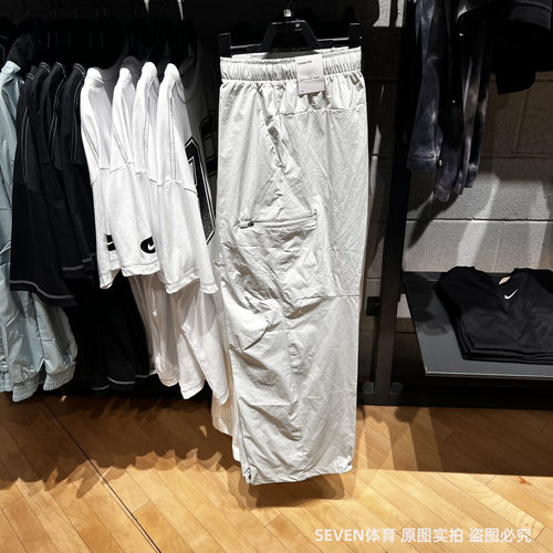 NIKE耐克JORDAN女子防晒速干25秋新款透气梭织运动长裤HQ8893-034