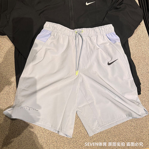 NIKE耐克25夏新款男子运动休闲短裤宽松百搭印花五分裤IF0376-440