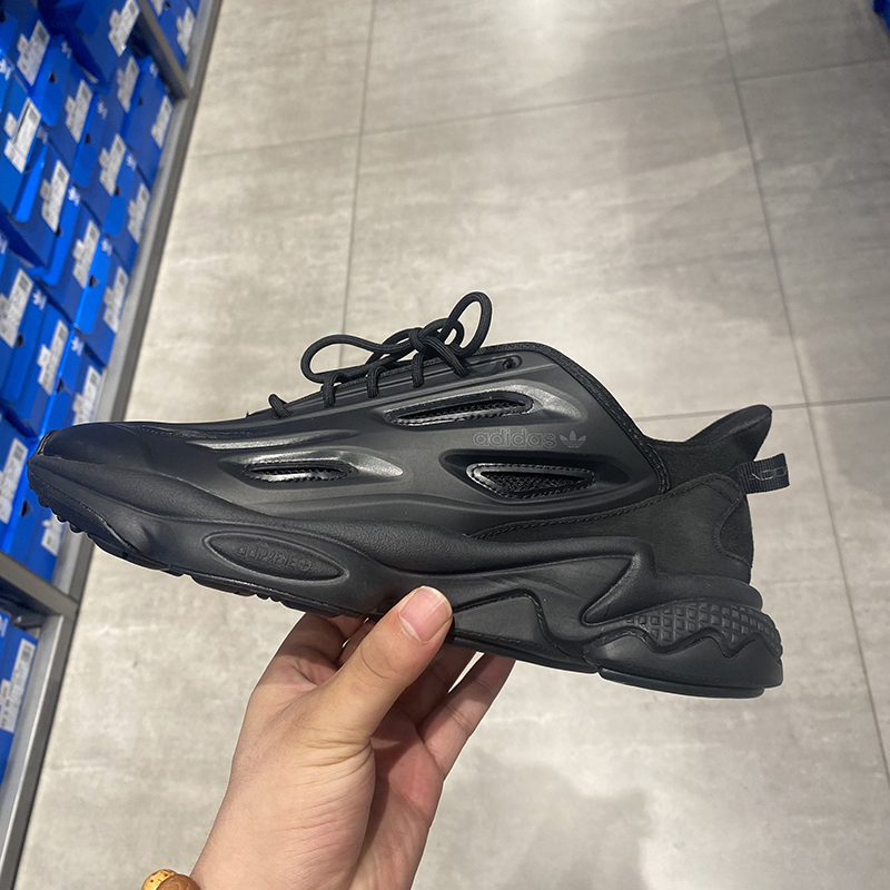 正品Adidas/阿迪达斯三叶草男女复古黑武士老爹鞋休闲鞋 GZ5230
