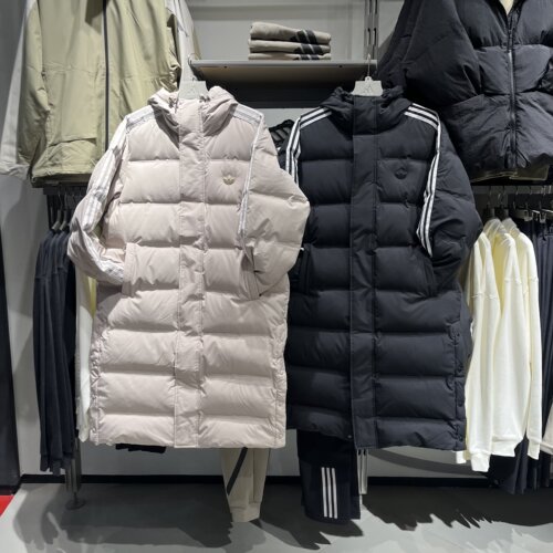 阿迪达斯三叶草冬季新款羽绒服