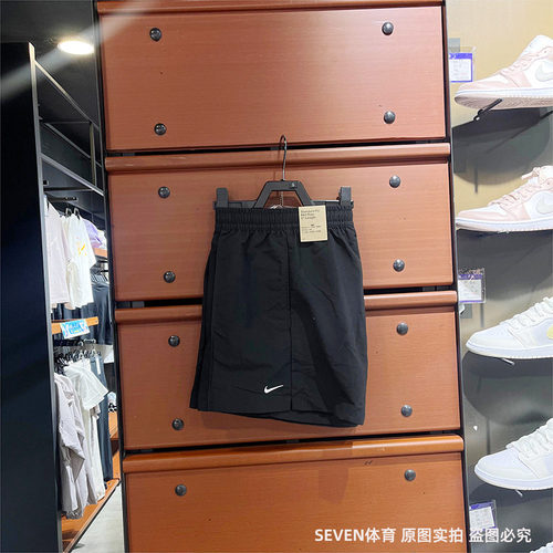 Nike耐克女子中腰短裤夏季新款运动裤梭织轻盈透气热裤FV6623-010