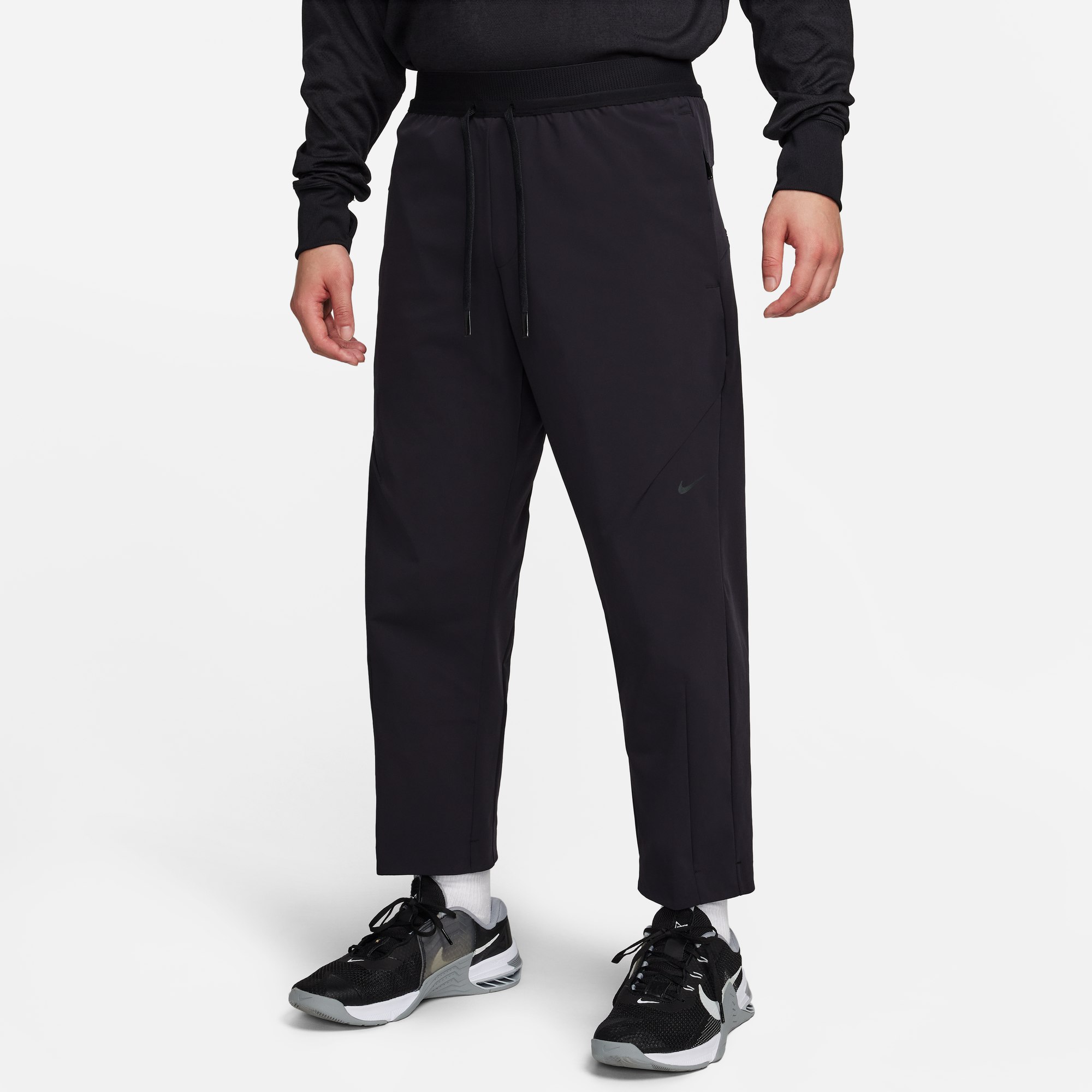 NIKE耐克男子工装裤梭织宽松透气运动训练直筒长裤FN3015-010-222