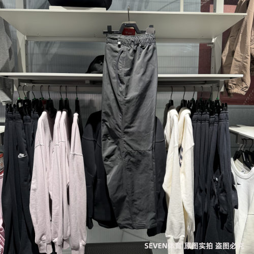 正品NIKE耐克春秋男子梭织防泼运动裤休闲训练直筒长裤FZ0711-060