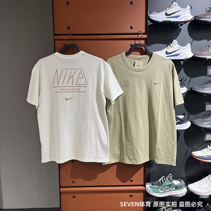 正品Nike/耐克男子夏季新款运动休闲字母宽松透气短袖T恤HQ9151