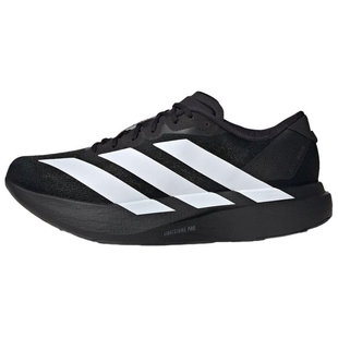 AdidasAdizeroEvoSL低帮休闲跑步鞋 男黑白JP7149JH6206