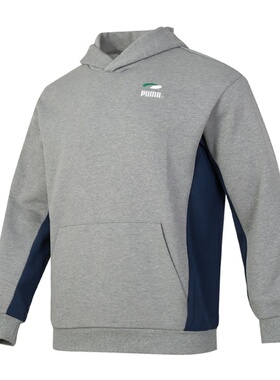 PUMA彪马卫衣男子秋季新款运动服休闲套头衫628142-53