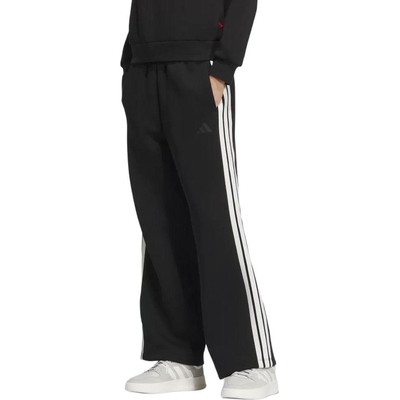 阿迪达斯女裤那尔那茜同款蛇年新款高腰宽松阔腿运动直筒裤JZ1642