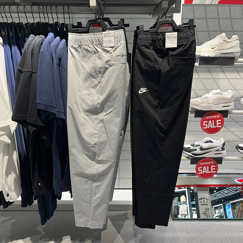 正品Nike/耐克男子春秋印花跑步宽松梭织运动休闲长裤 DX0625-010