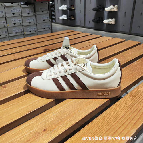 Adidas阿迪达斯男女同款低帮轻便百搭透气运动休闲板鞋ID6016