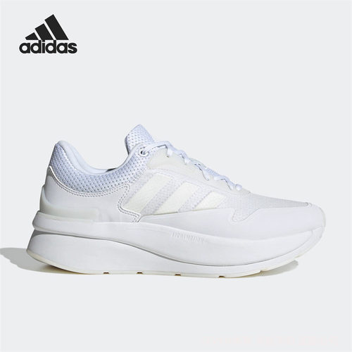 正品Adidas/阿迪达斯百搭男子冬款运动休闲低帮耐磨跑步鞋 HQ3852