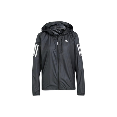 adidas阿迪达斯女运动跑步健身训练梭织连帽夹克IN1576