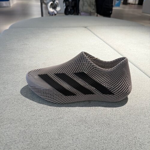 Adidas阿迪达斯男3D打印风巢网眼镂空透气一脚蹬凉鞋运动鞋KJ8977