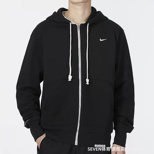 正品Nike/耐克上衣秋季百搭男子运动休闲保暖连帽夹克 DQ5817-010