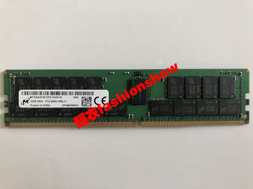 镁光MTA36ASF4G72PZ-2G6D1 32GB 2RX4 PC4-2666V-R ECC RDIMM内存 - 封面