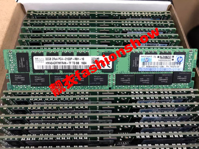 HP 728629-B21 752370-091 32G 2Rx4 DDR4 2133 RECC 服务器内存