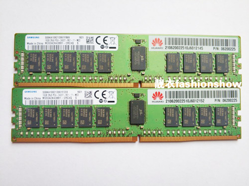 华为 16G 2RX8 PC4-2400T-RE1 DDR4 2400T ECC 内存 PN:06200225