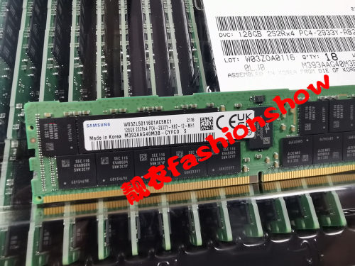 M393AAG40M3B-CYF 三星 DDR4 128GB 2S2RX4 2933 REG服务器内存条