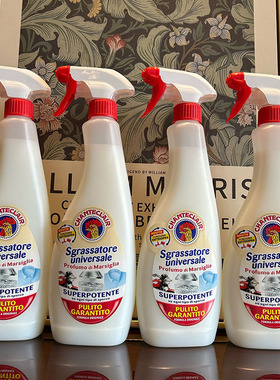 意大利大公鸡管家油污清洁剂鸡头厨房公鸡头抽油烟机清洗4瓶装