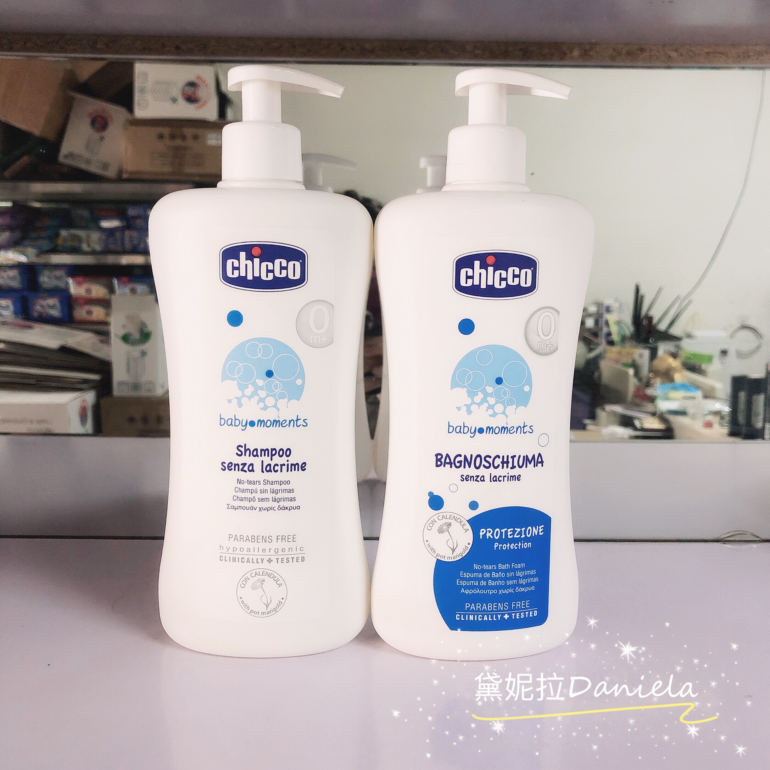 意大利进口chicco智高婴幼儿洗发沐浴露温和不刺激无泪配方500ml