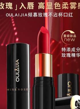 CHAHFI丝绒雾感亲吻口红哑光滋润防水不易掉色不易沾杯唇釉彩妆