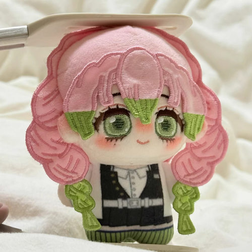 鬼灭之刃甘露寺蜜璃棉花娃娃玩偶