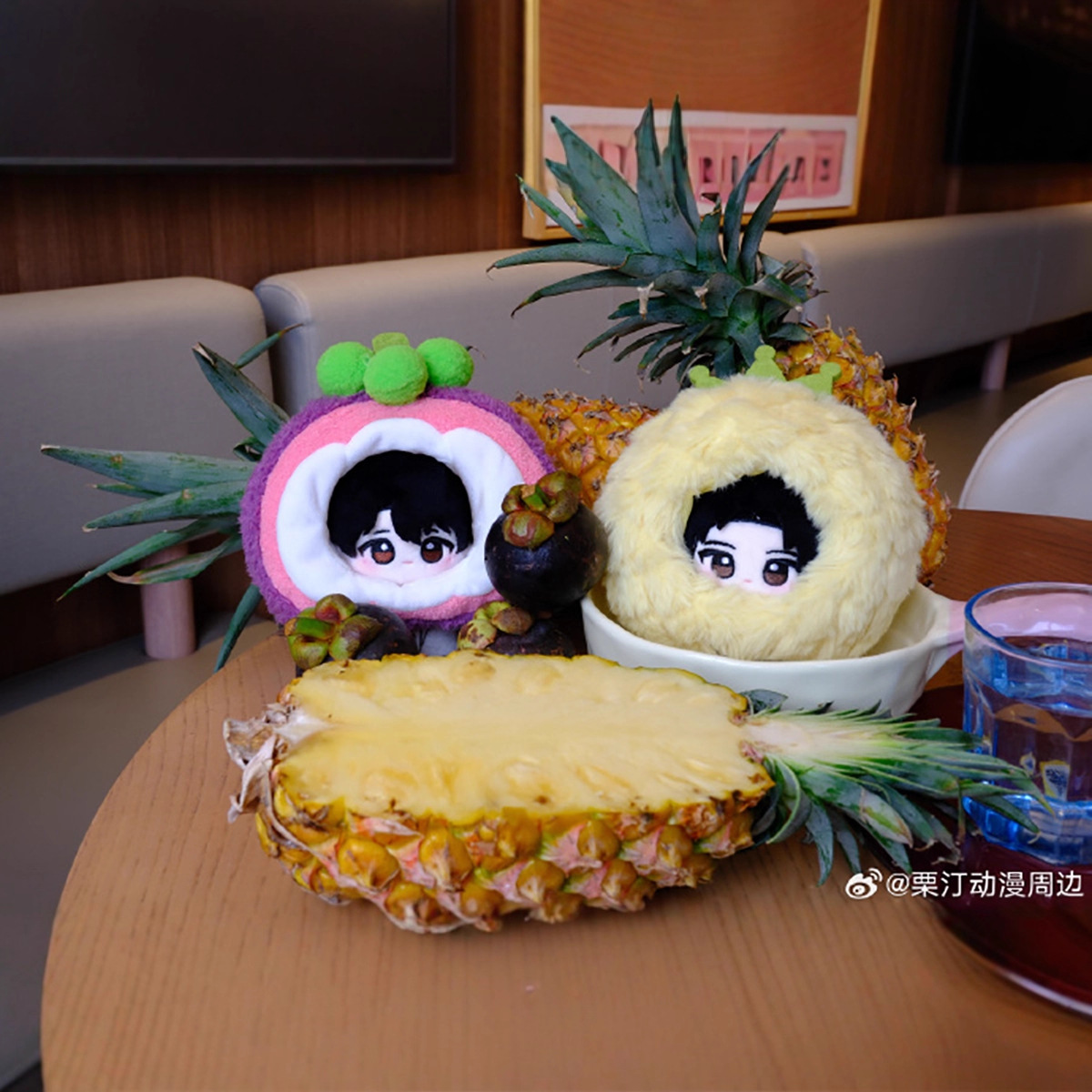 赵声阁陈挽10cm棉花娃娃公仔挂件