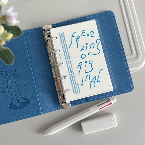 【亚克力活页分隔垫板】M5A7异形活页替芯Freezing原创手账内页