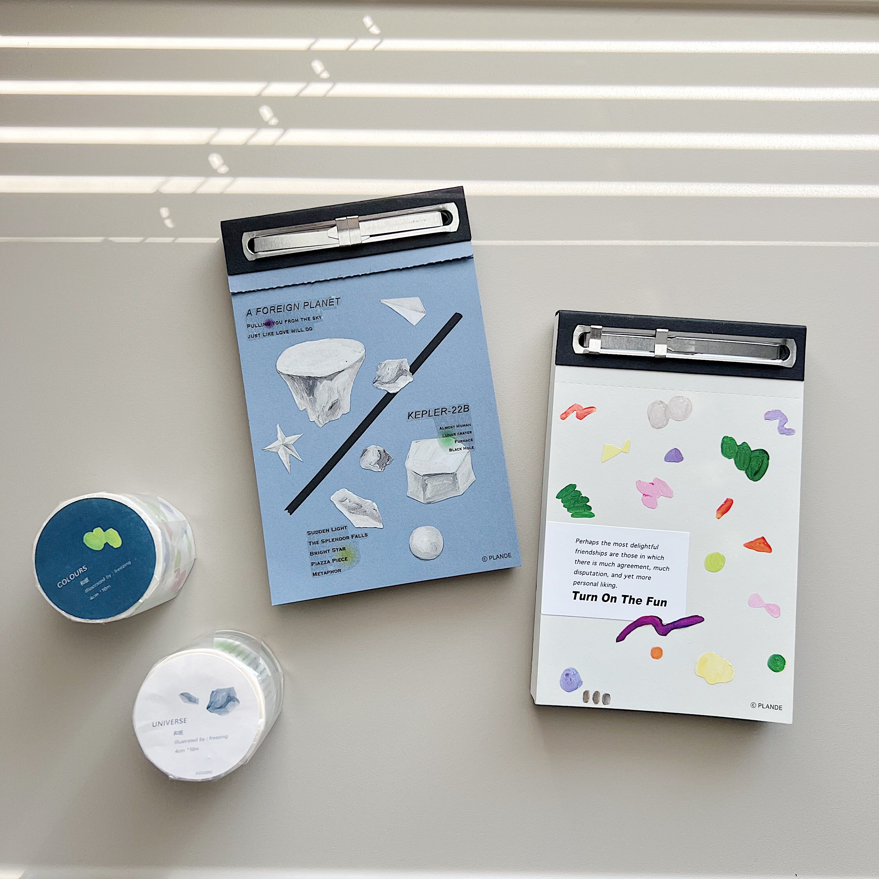 原创手账拼贴手帐胶带FSTUDIO