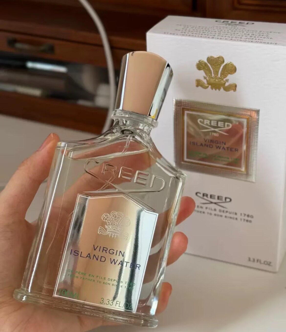 在途!欧版Creed维岛之泉香水维京岛之水100ml