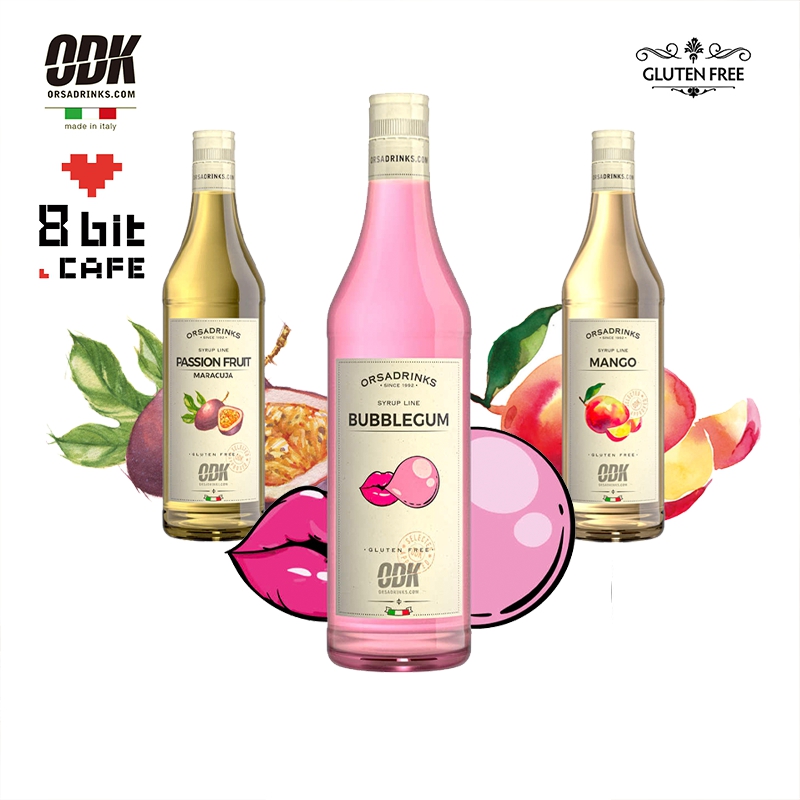 ODK 柠檬糖浆特调风味 意大利进口 调酒 咖啡馆特调咖啡饮品750ml