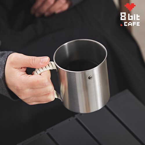 燕印TSUBAME藤编马克杯户外露营不锈钢水杯日式燕子杯咖啡杯