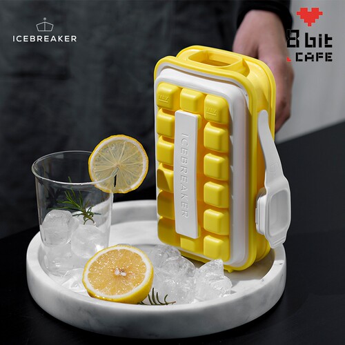 丹麦ICEBREAKER POP冰格食品级硅胶冷冻冰块模具水壶储存制冰盒
