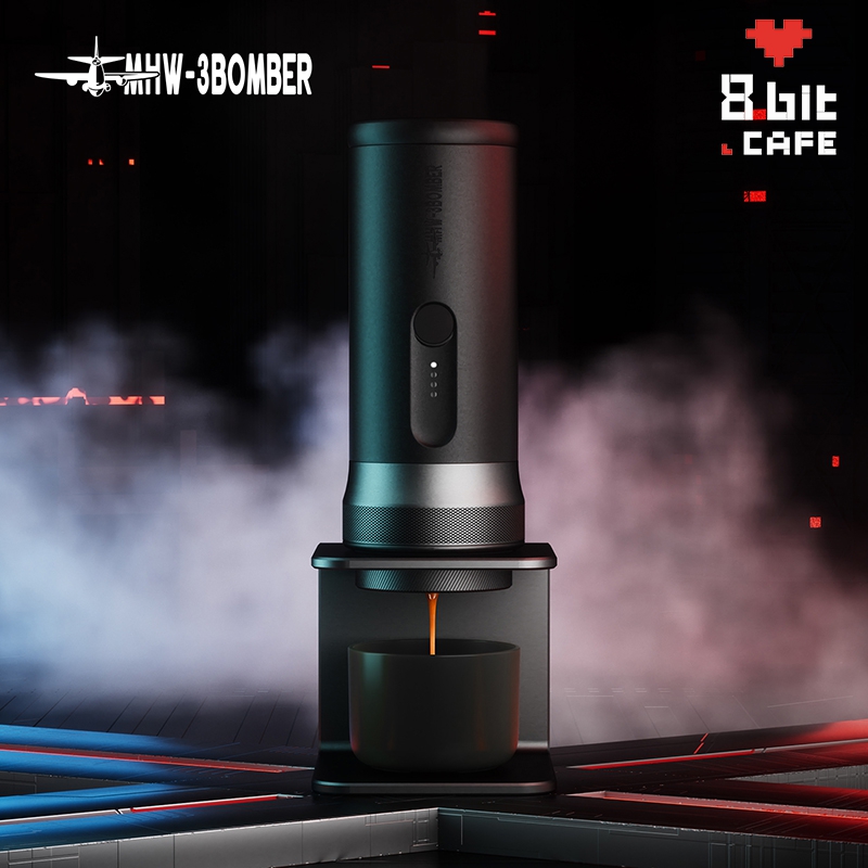 MHW-3BOMBER轰炸机便携式咖啡机 户外旅行家用意式浓缩萃取咖啡机