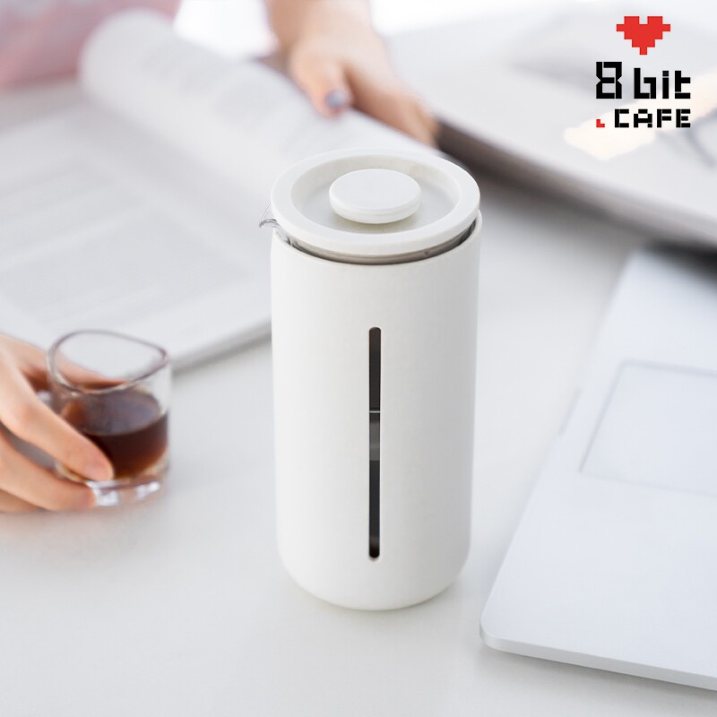 泰摩 小U法压壶 法式家用耐热玻璃咖啡机 手冲过滤咖啡器具 450ML