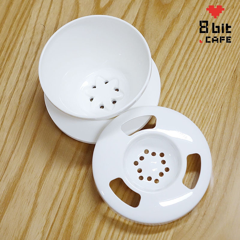 LilyDrip粒粒百合滤杯利利手冲咖啡篮型蛋糕树脂滤杯155号粒粒珠