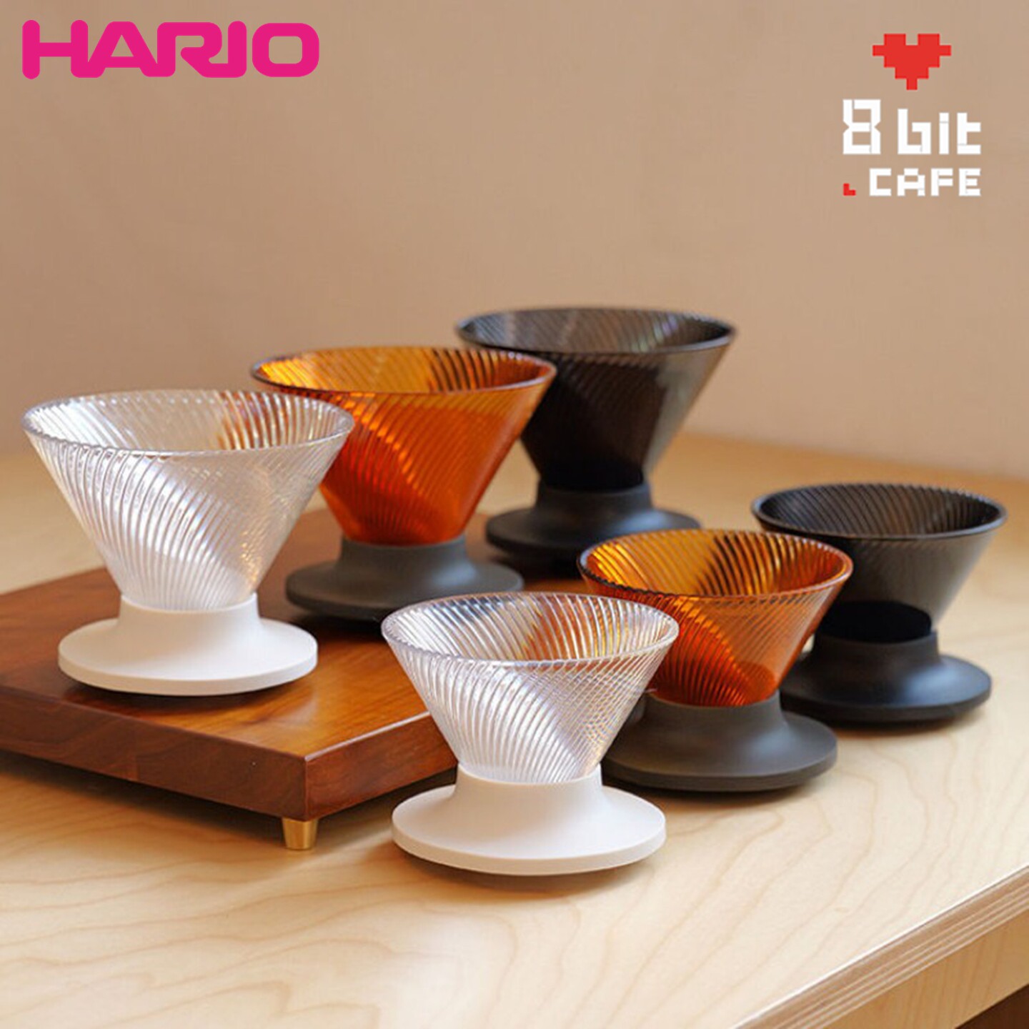 新品|HARIO Tritan V60 NEO 72肋滤杯 手冲咖啡滴滤杯 咖啡过滤器图片