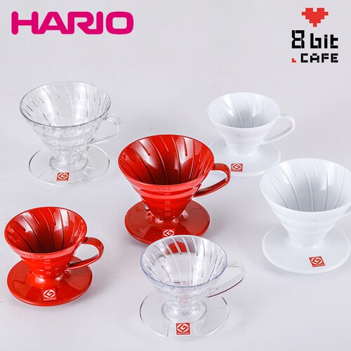 HARIO咖啡滤杯/滤纸V60树脂锥形