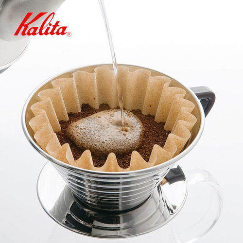 Kalita手冲咖啡不锈钢滤杯三孔