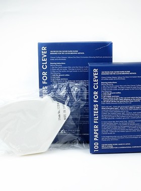 MrClever原装S102/德国Melitta/美乐家 聪明杯咖啡扇形滤纸 包邮