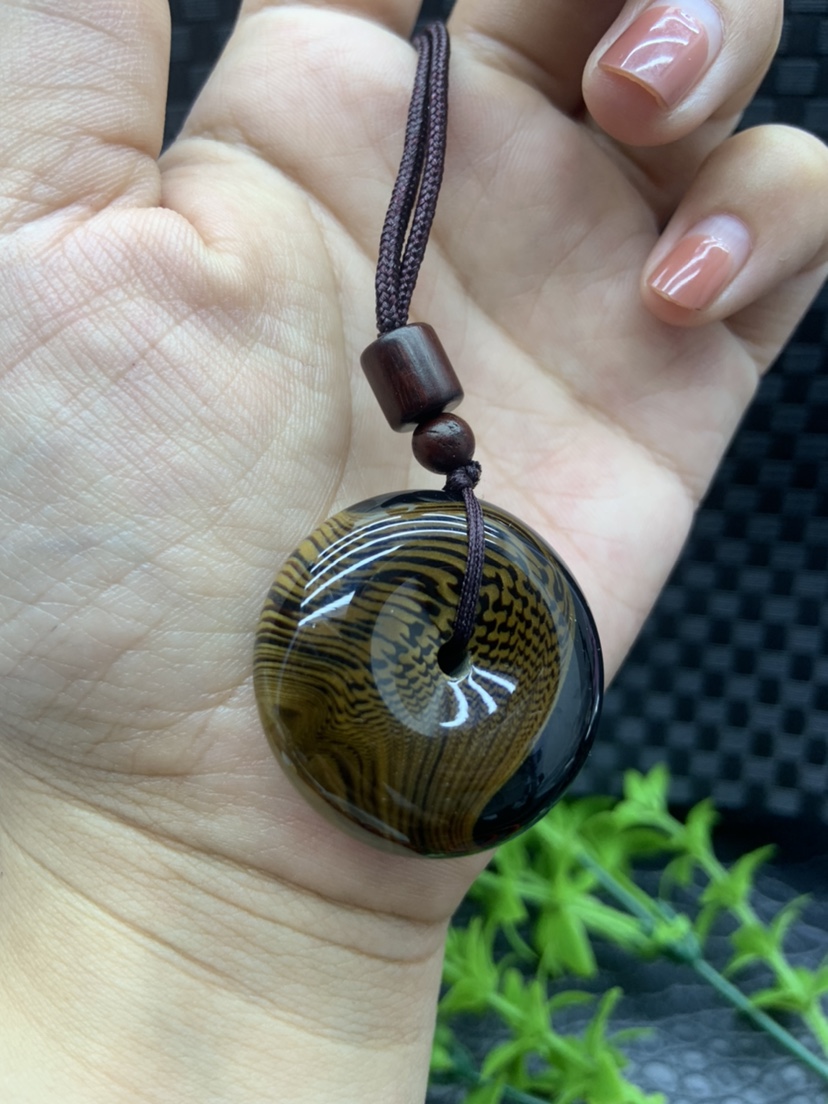 天然黑珊瑚金丝海柳女士手圈
