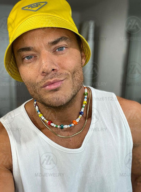 珍珠小众欧美风权志龙同款锁骨链